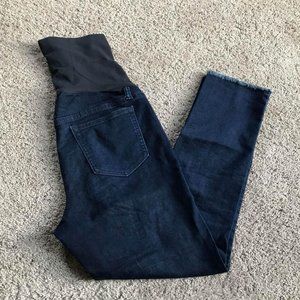 a:glow Maternity women’s size 6 denim capri jeans